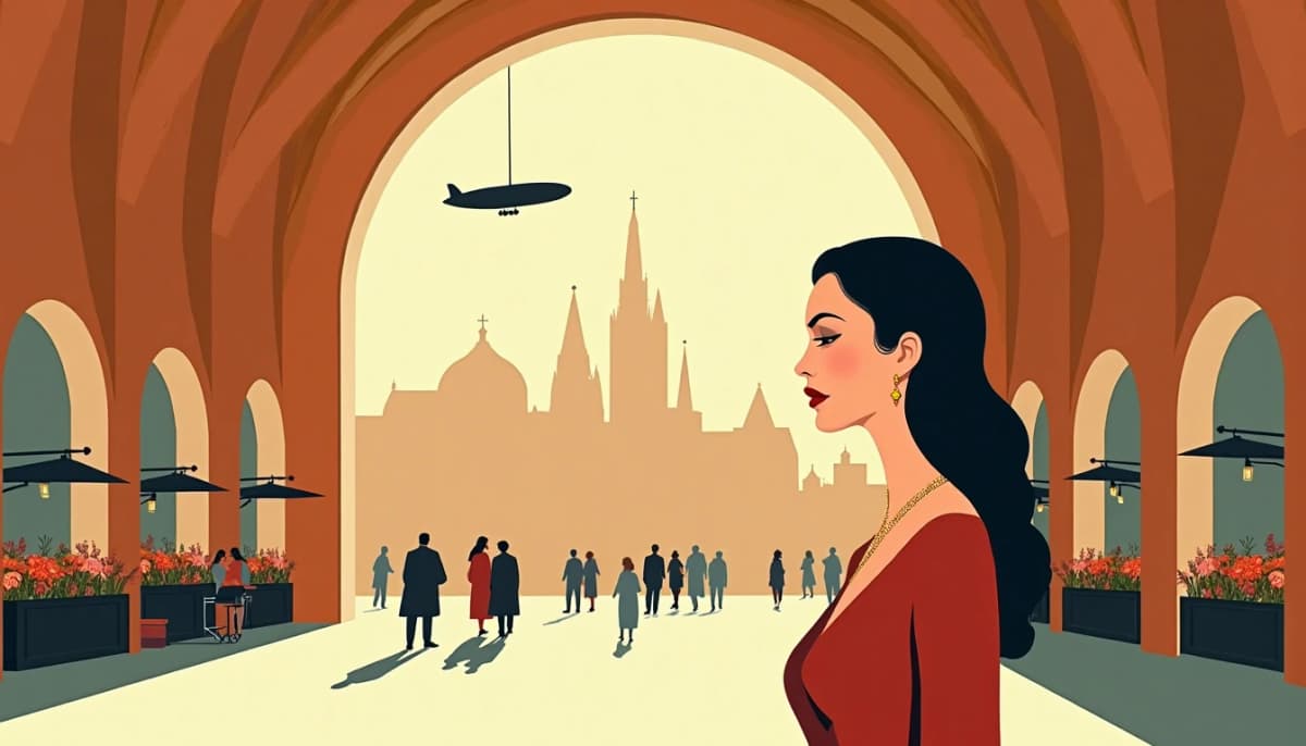 Femme lettone au marché central de Riga — rencontre mariage russophone