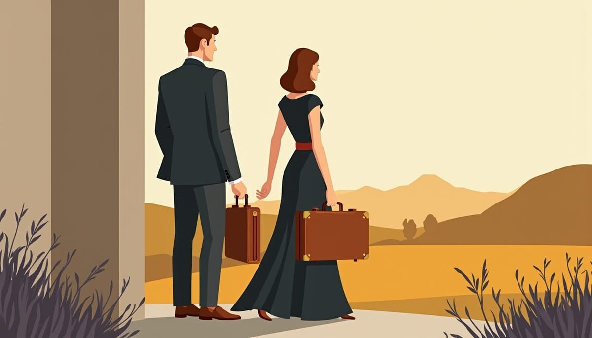 Couple emménageant dans leur nouvelle maison