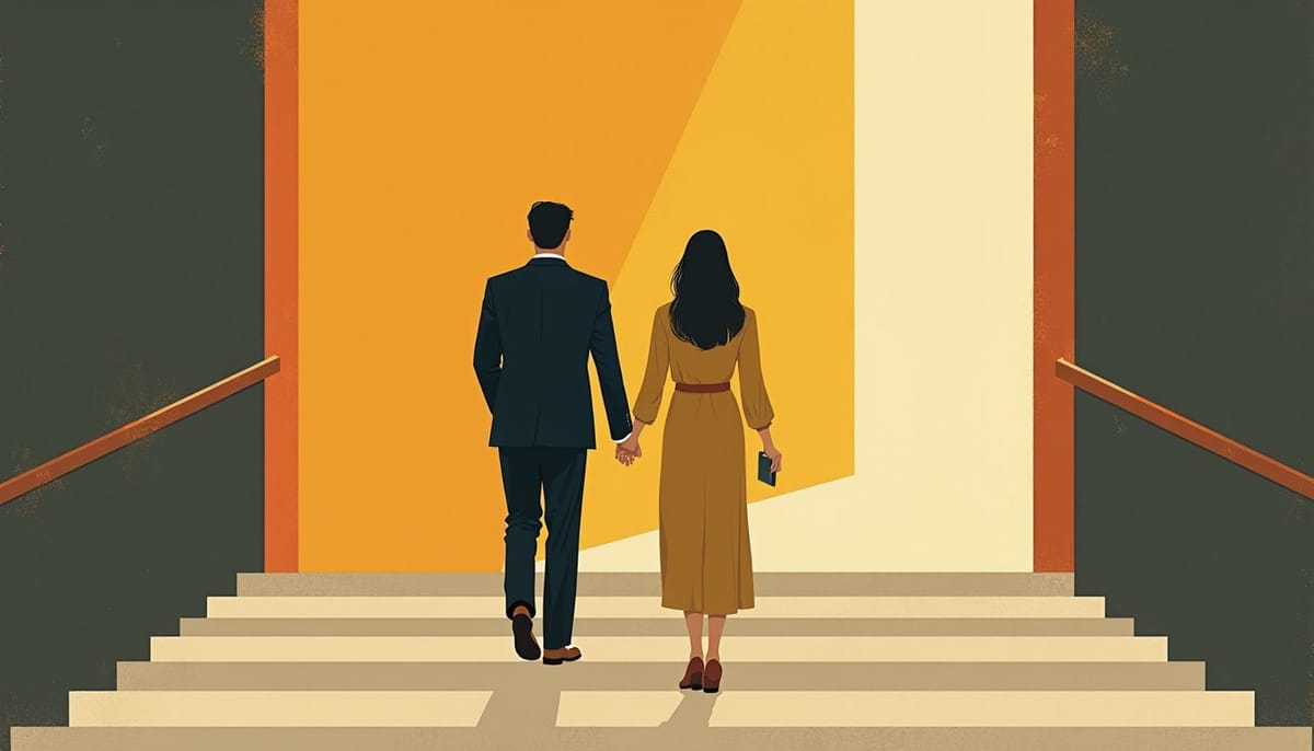 Chemin sur le thème de la sécurité acquise en amour